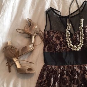 🥂 Plenty by Tracy Reese metallic dress